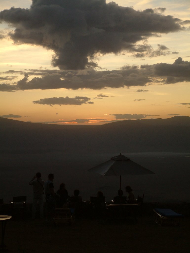 20-Sunset at the Ngorongoro Sopa Lodge.jpg - Sunset at the Ngorongoro Sopa Lodge